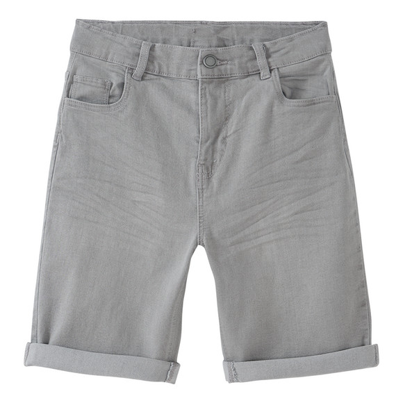 3 Jungen Jeansshorts im Basic-Look