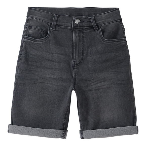 3 Jungen Jeansshorts im Basic-Look