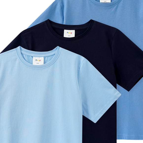 3 basic T-shirts voor jongens