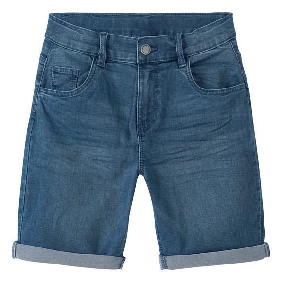 3 basic jeansshorts voor jongens