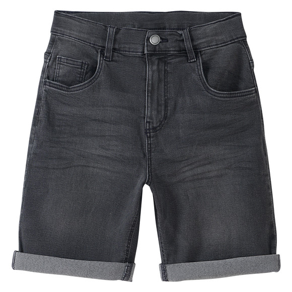 3 basic jeansshorts voor jongens