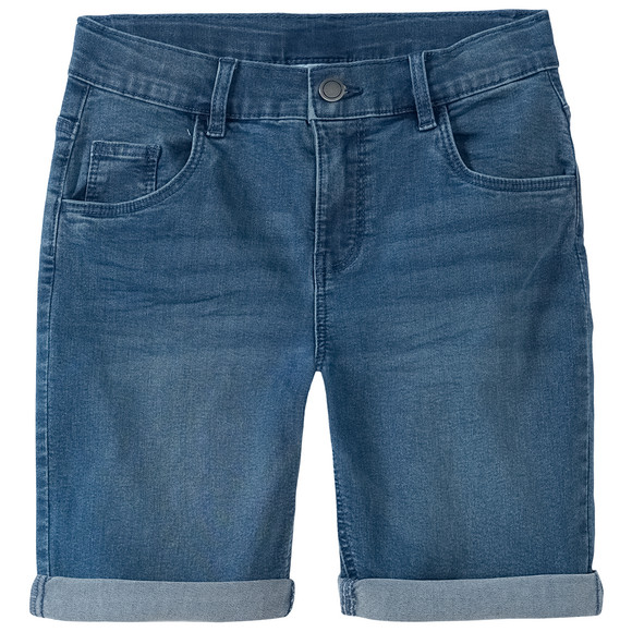 3 Jungen Jeansshorts im Basic-Look