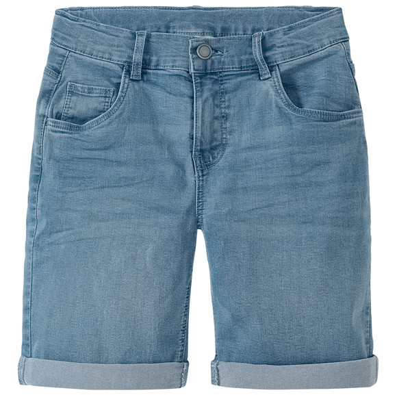 3 Jungen Jeansshorts im Basic-Look