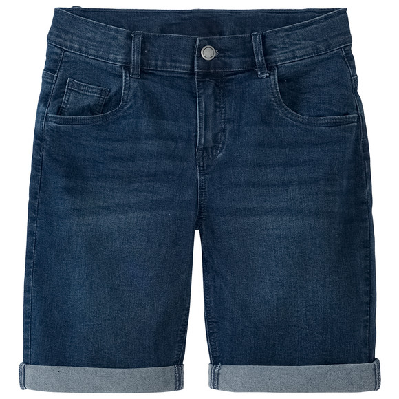 3 Jungen Jeansshorts im Basic-Look
