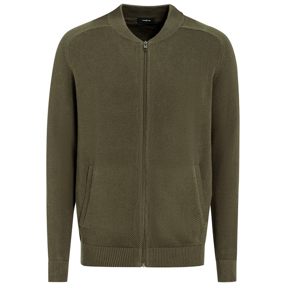 Herren Strickjacke mit Reißverschluss