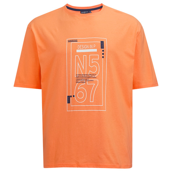 Herren-T-Shirt mit großem Print