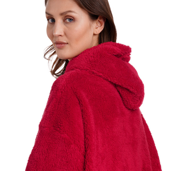 Capuchondeken voor dames in Kerstsfeer