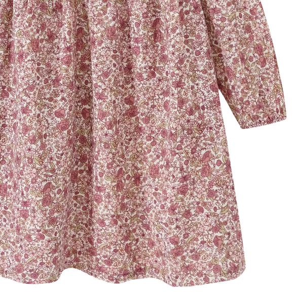 Mädchen Musselin-Kleid mit Blümchen