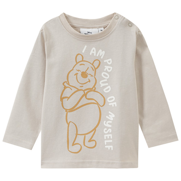2 Winnie Puuh Langarmshirts aus Bio-Baumwolle