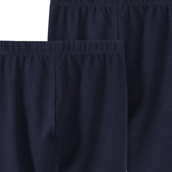 2 Baby Capri-Leggings im Basic-Look