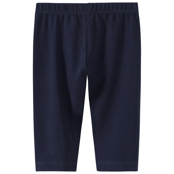 2 Baby Capri-Leggings im Basic-Look