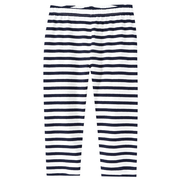 2 Mädchen Capri-Leggings im Basic-Look