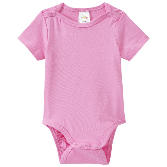 3 baby rompers in verschillende kleuren
