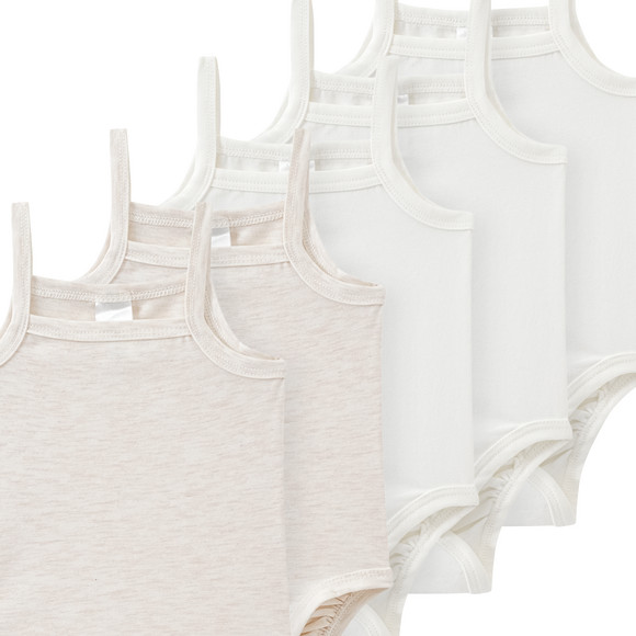 5 Baby Bodys in verschiedenen Farben