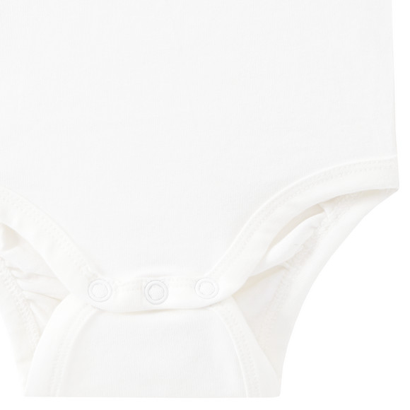 5 baby rompers in effen kleuren