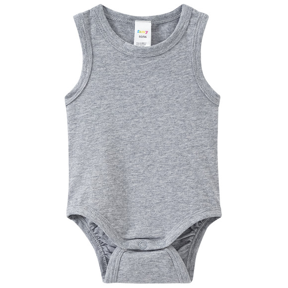 5 baby rompers in verschillende kleuren