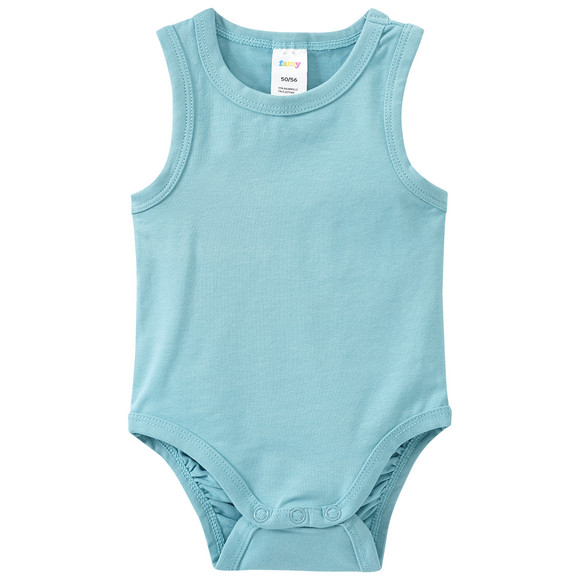 5 baby rompers in verschillende kleuren