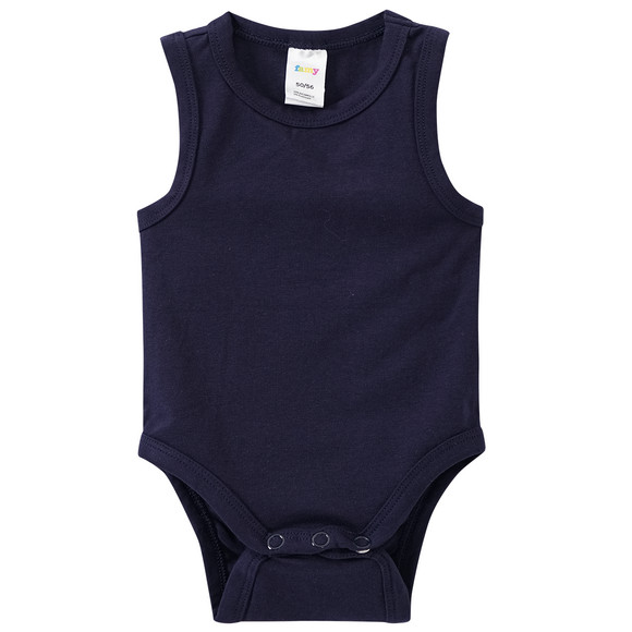 5 baby rompers in verschillende kleuren
