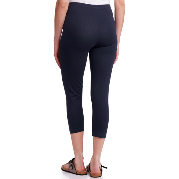 2 Damen 3/4-Leggings unifarben
