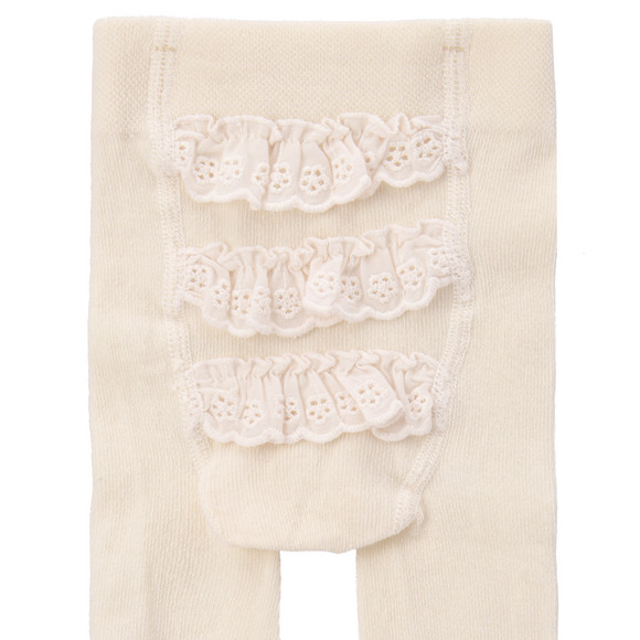 Baby Strumpfhose mit Rüschen