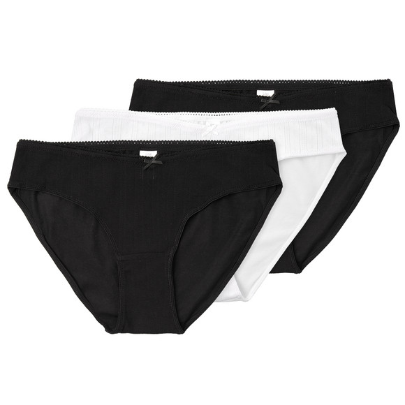 3 Damen Umstands-Slips im Set