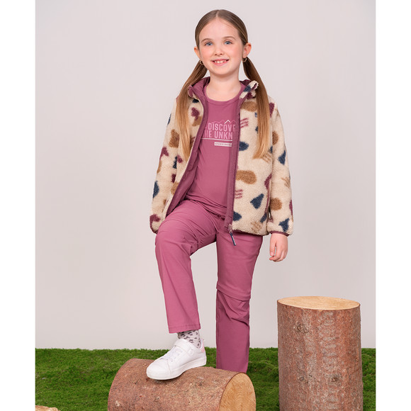 Mädchen T-Shirt mit Berg-Motiv