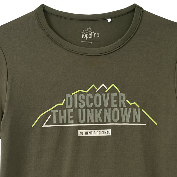 Jungen T-Shirt mit Berg-Motiv