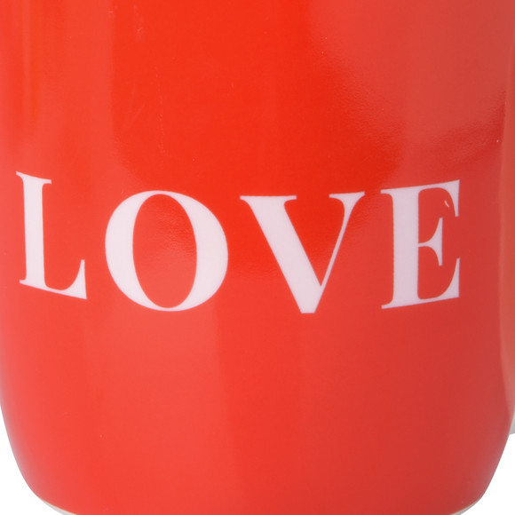 Tasse mit Schriftzug