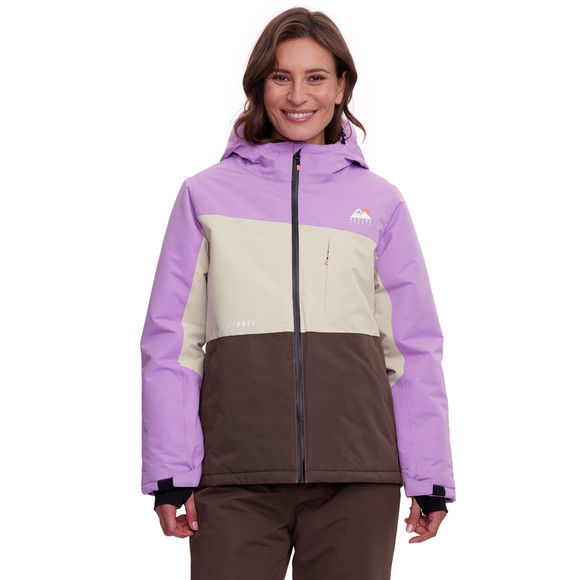 Damen Schneejacke mit Farbteilern