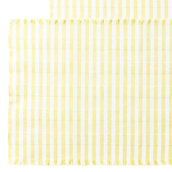 2 placemats met ribstructuur