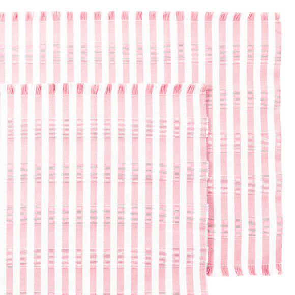 2 placemats met ribstructuur