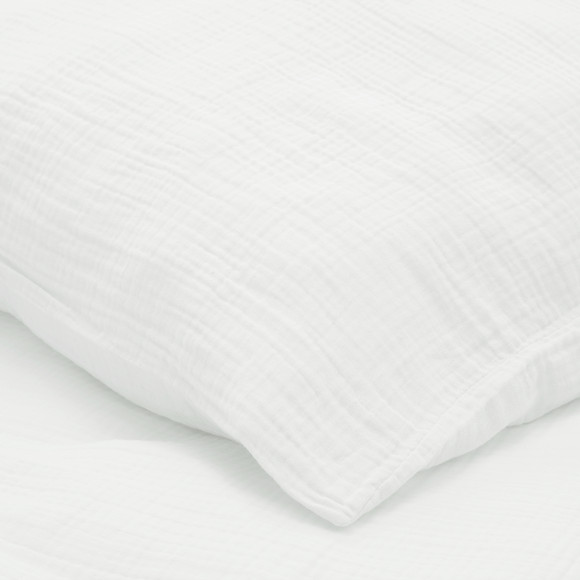 Musselin Bettwäsche 135 x 200 cm unifarben