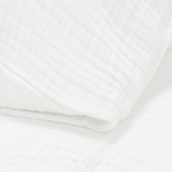 Musselin Bettwäsche 240 x 220 cm unifarben