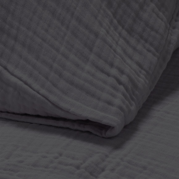 Musselin Bettwäsche 240 x 220 cm unifarben