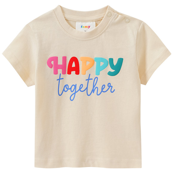 Baby T-Shirt mit Message-Print