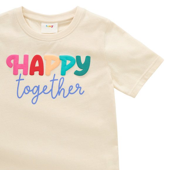 Kinder T-Shirt mit Message-Print