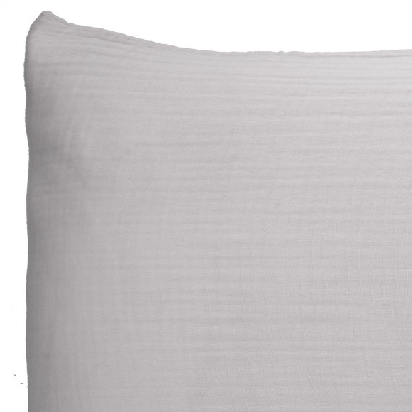 2 Musselin Kissenhüllen 40 x 80 cm