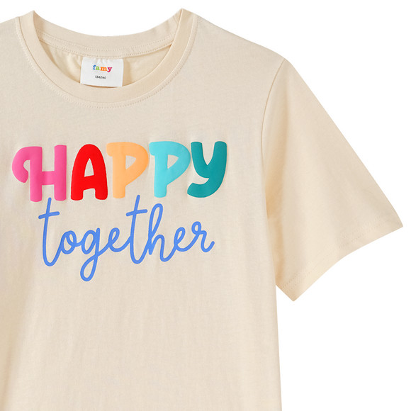 Kinder T-Shirt mit Message-Print