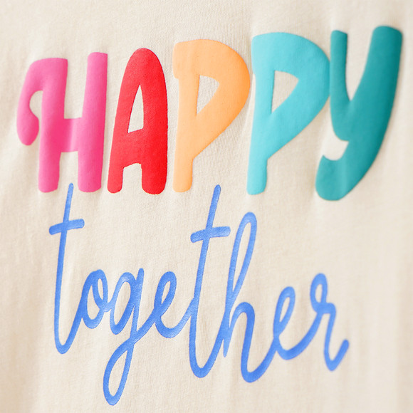 Kinder T-Shirt mit Message-Print