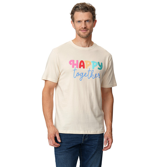 Herren T-Shirt mit Message-Print