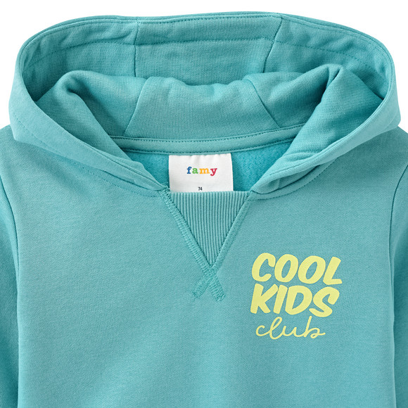 Baby Hoodie mit Message-Print