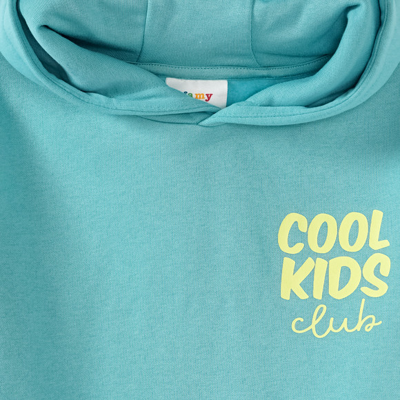 Kinder Hoodie mit Message-Print