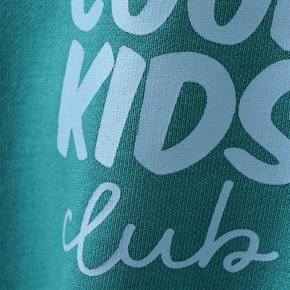 Kinder Hoodie mit Message-Print