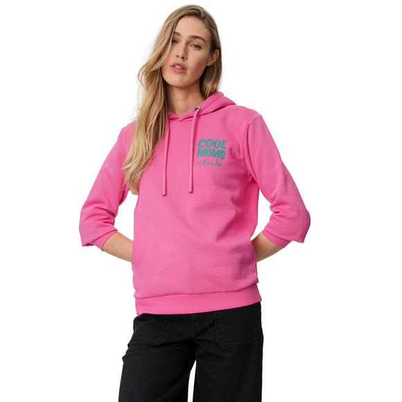 Damen Hoodie mit Message-Print