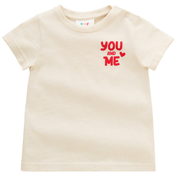 Baby T-Shirt mit Message-Print