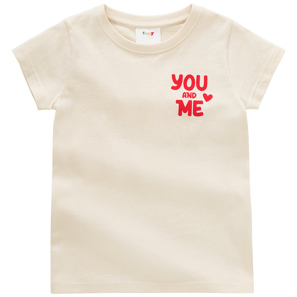 Mädchen T-Shirt mit Message-Print