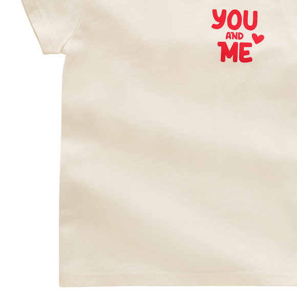 Mädchen T-Shirt mit Message-Print