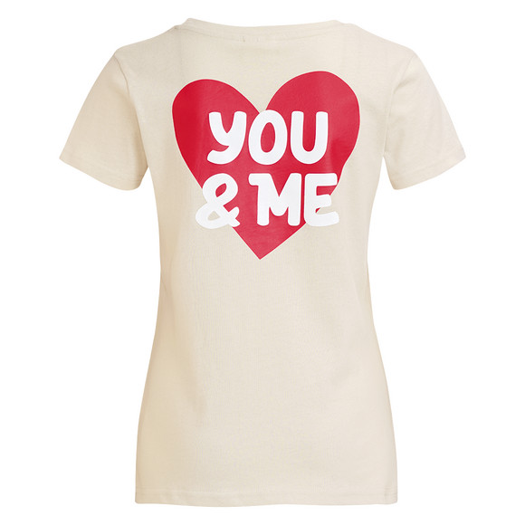 Damen T-Shirt mit Message-Print