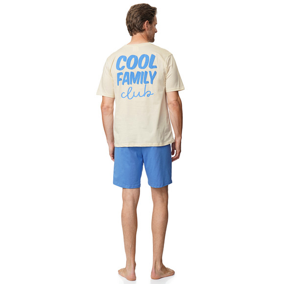 Herren Shorty mit Message-Print