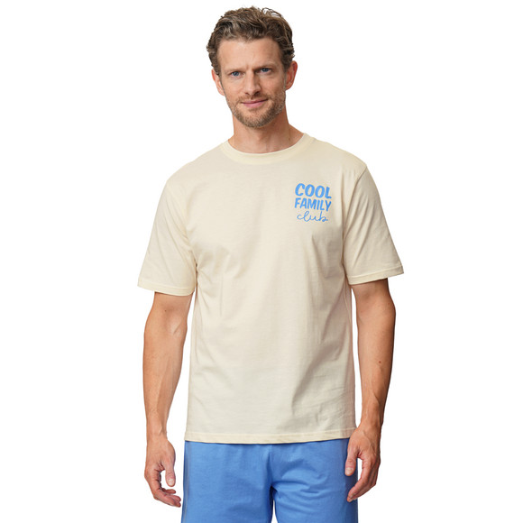 Herren Shorty mit Message-Print